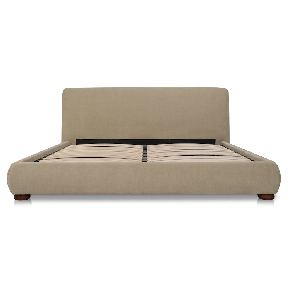 Beau King Storage Bed Warm Beige. Picture 5