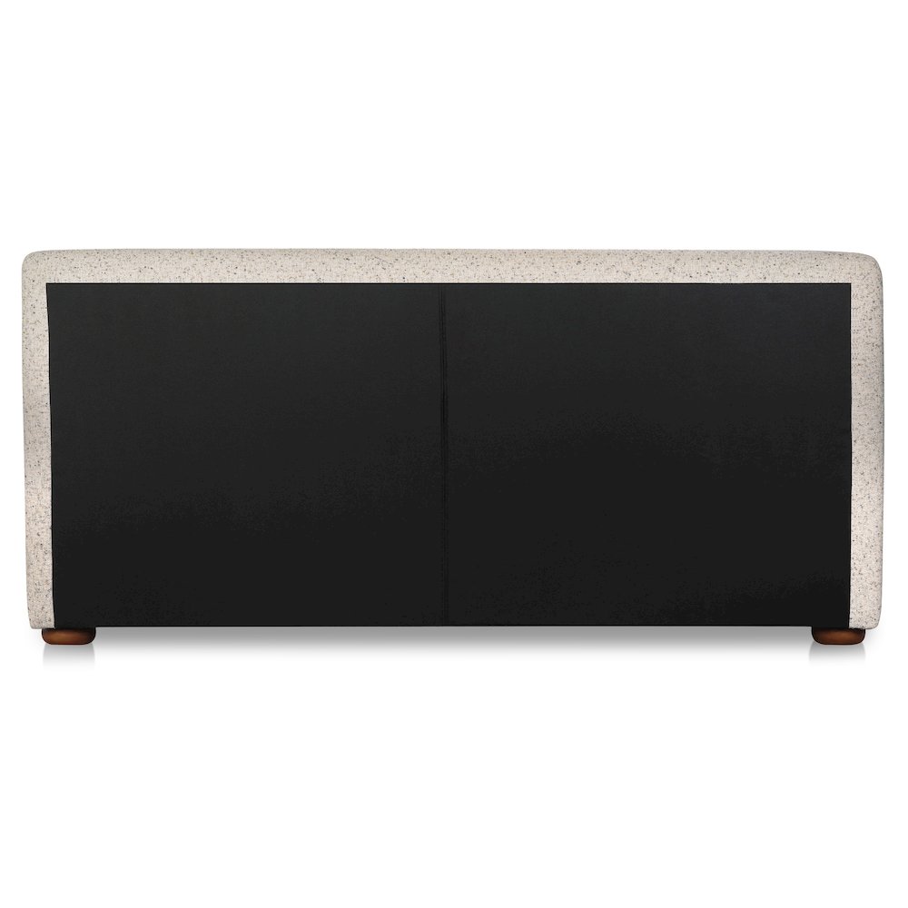 Beau Queen Storage Bed Speckled Light Grey. Picture 6