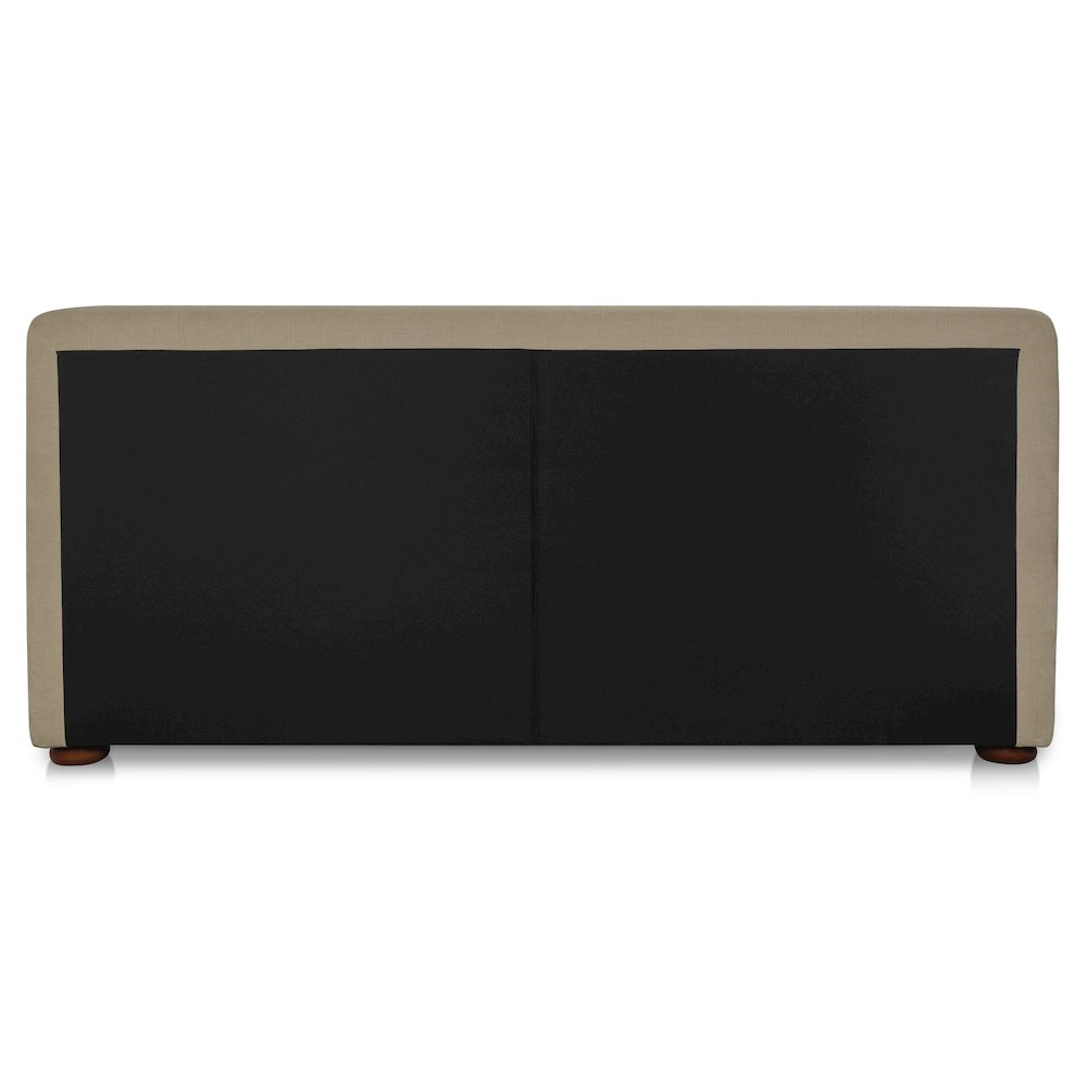 Beau Queen Storage Bed Warm Beige. Picture 6