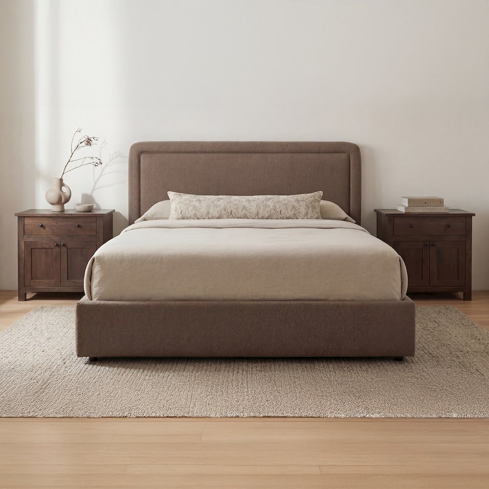 Simon King Storage Bed Brown. Picture 6