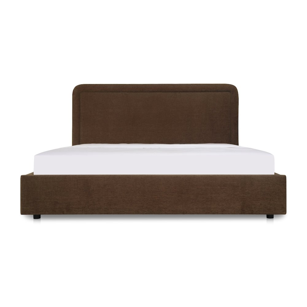Simon King Storage Bed Brown. Picture 1