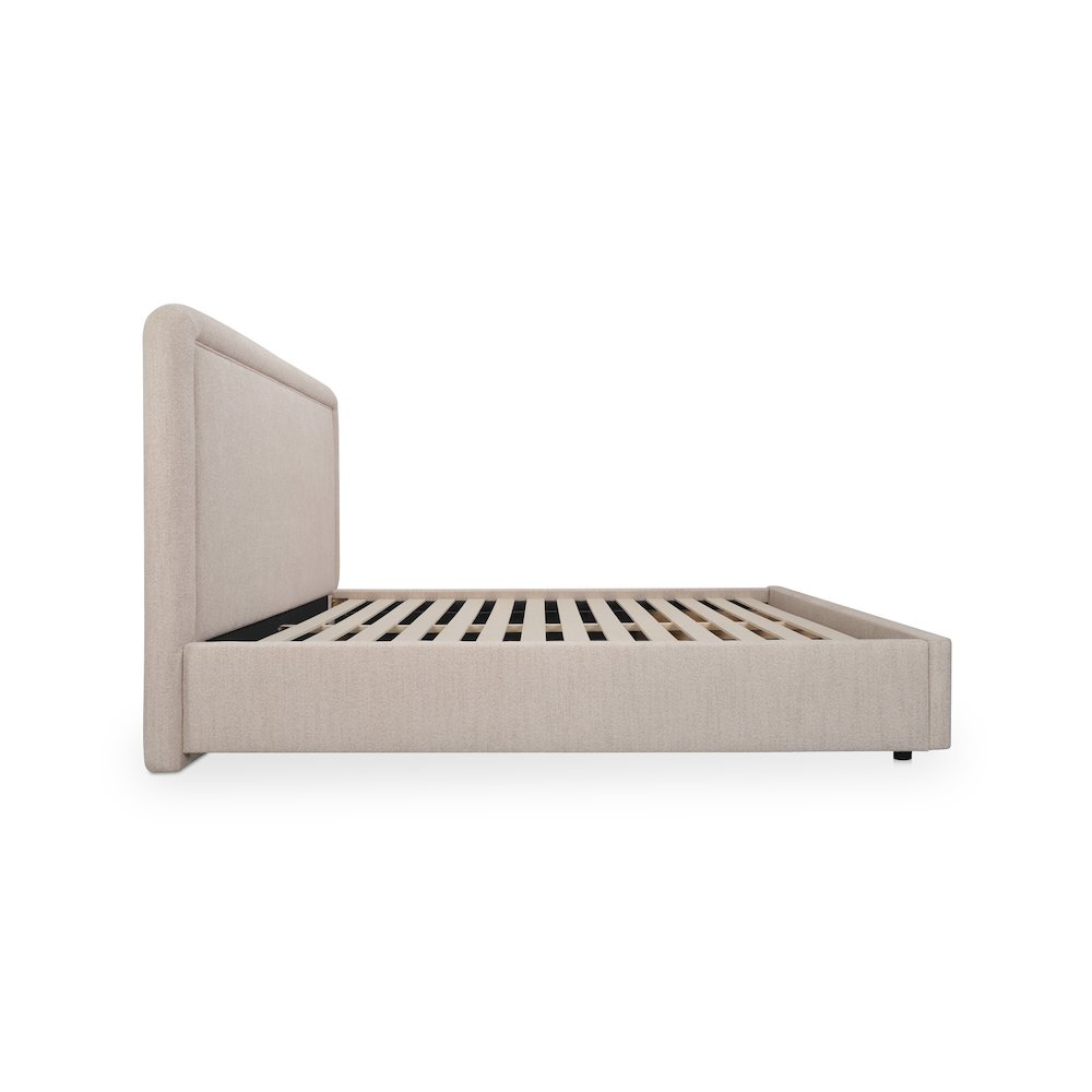 Simon King Storage Bed Flecked Beige. Picture 3