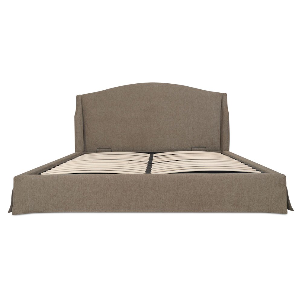 Weston King Storage Bed Brown. Picture 4