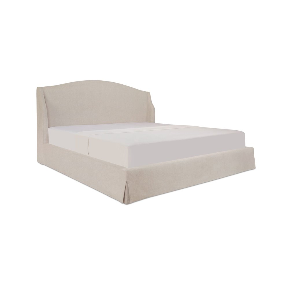 Weston King Storage Bed Cream. Picture 2