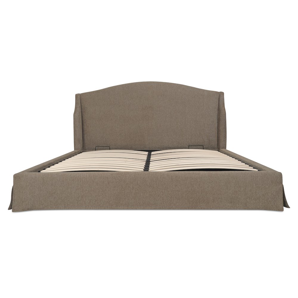 Weston Queen Storage Bed Brown. Picture 4
