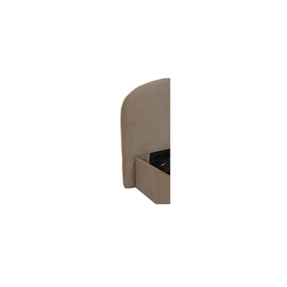 Maggie King Storage Bed Taupe. Picture 7