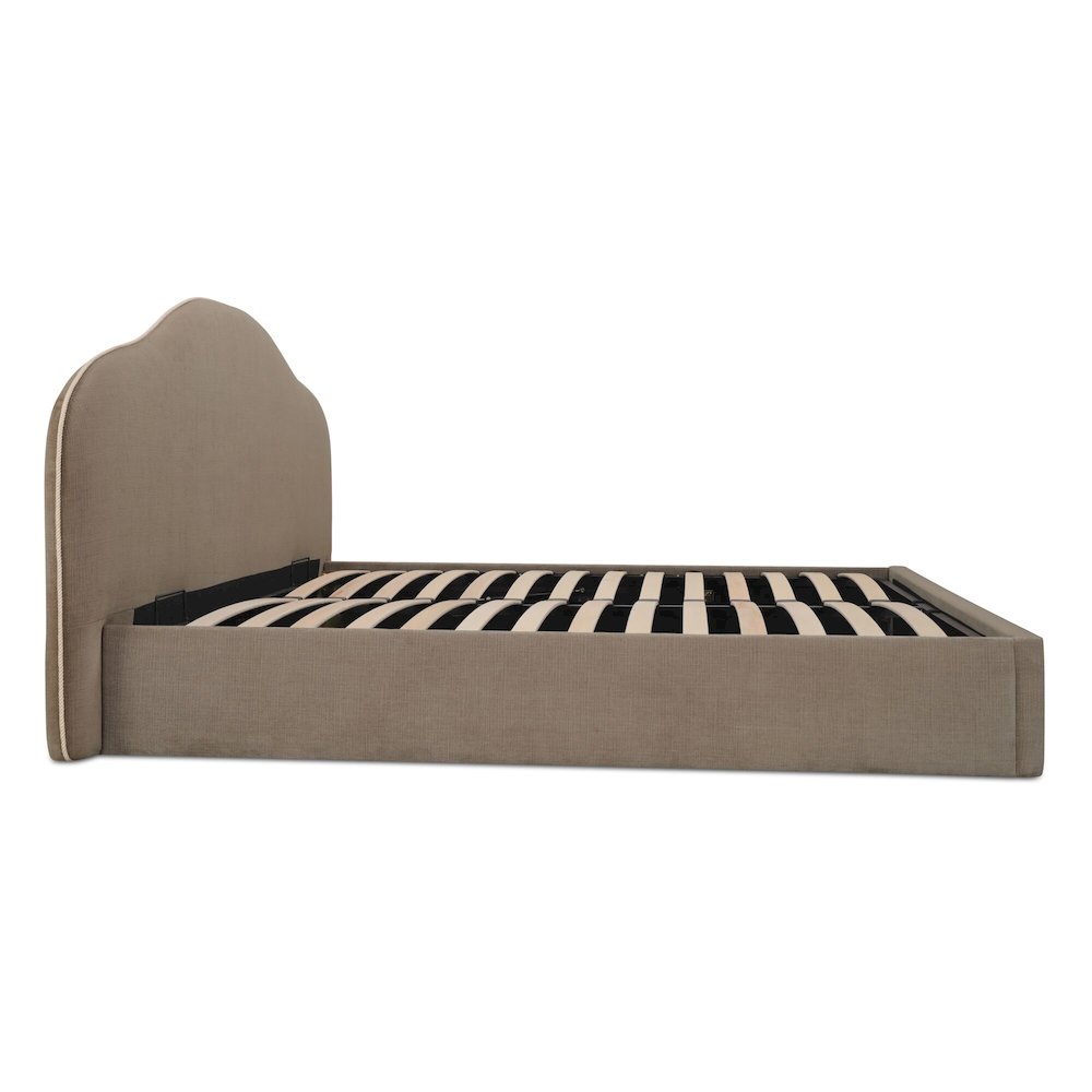 Maggie King Storage Bed Taupe. Picture 4