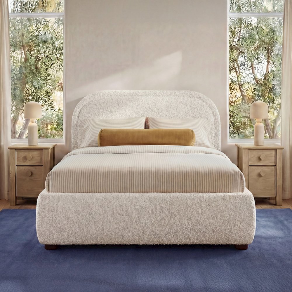 Colin Twin Bed Oatmeal. Picture 1