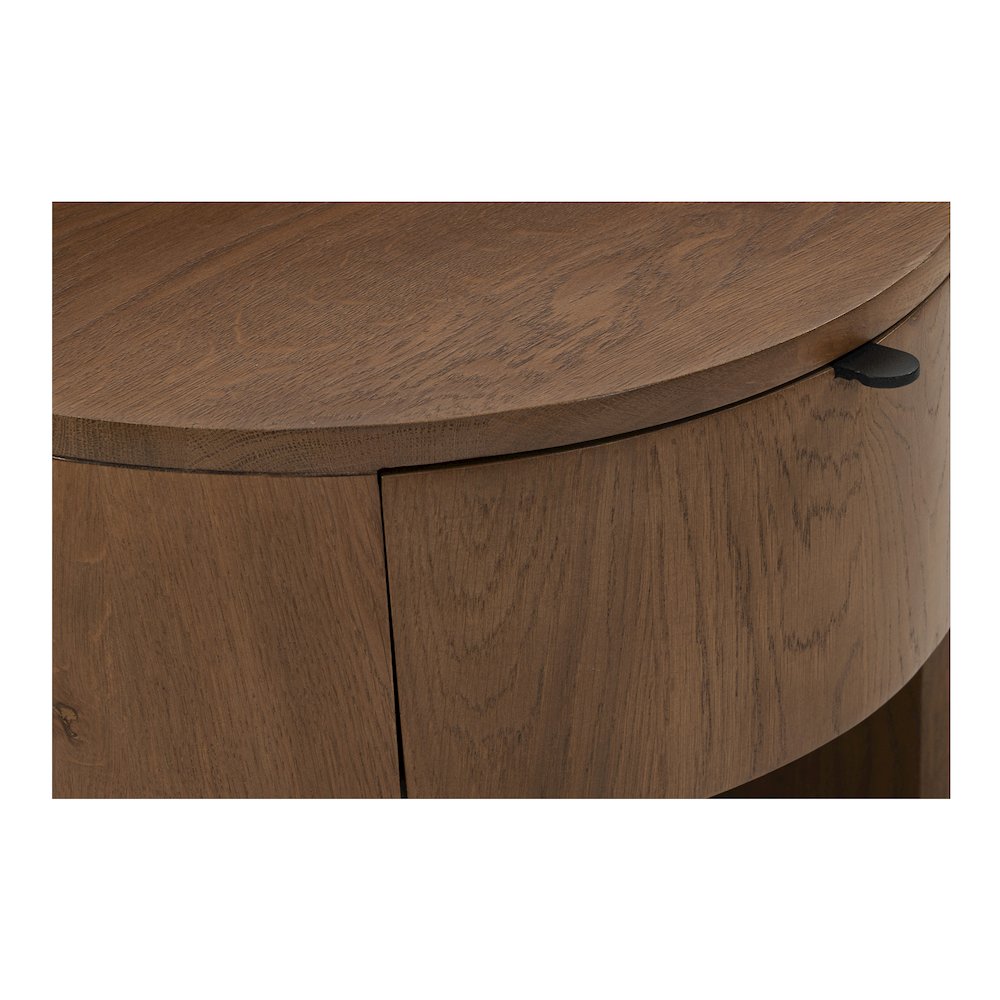 Theo 1 Drawer Nightstand Brown. Picture 7