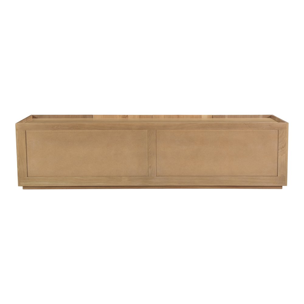 Plank Media Cabinet Natural. Picture 5