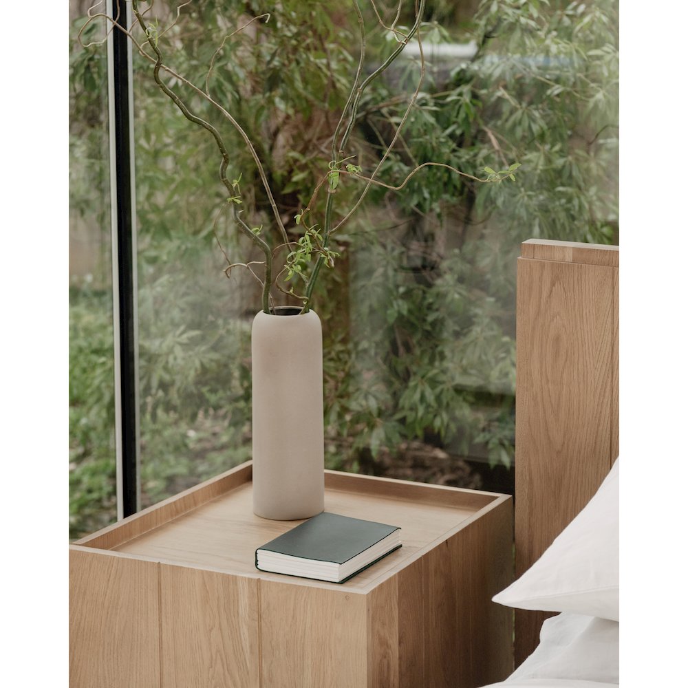 Plank Nightstand Natural. Picture 8