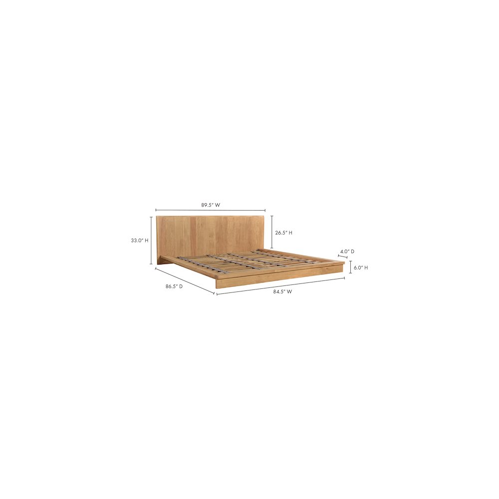Plank King Bed. Picture 12