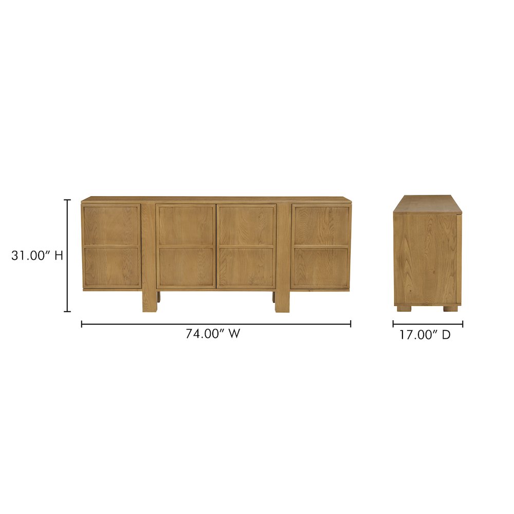 Henley Sideboard Brown. Picture 11