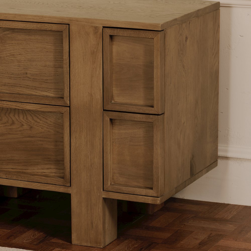 Henley Nightstand Brown. Picture 8