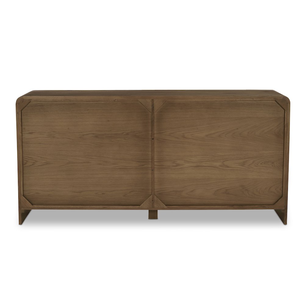 Riley 7 Drawer Dresser Oak. Picture 5
