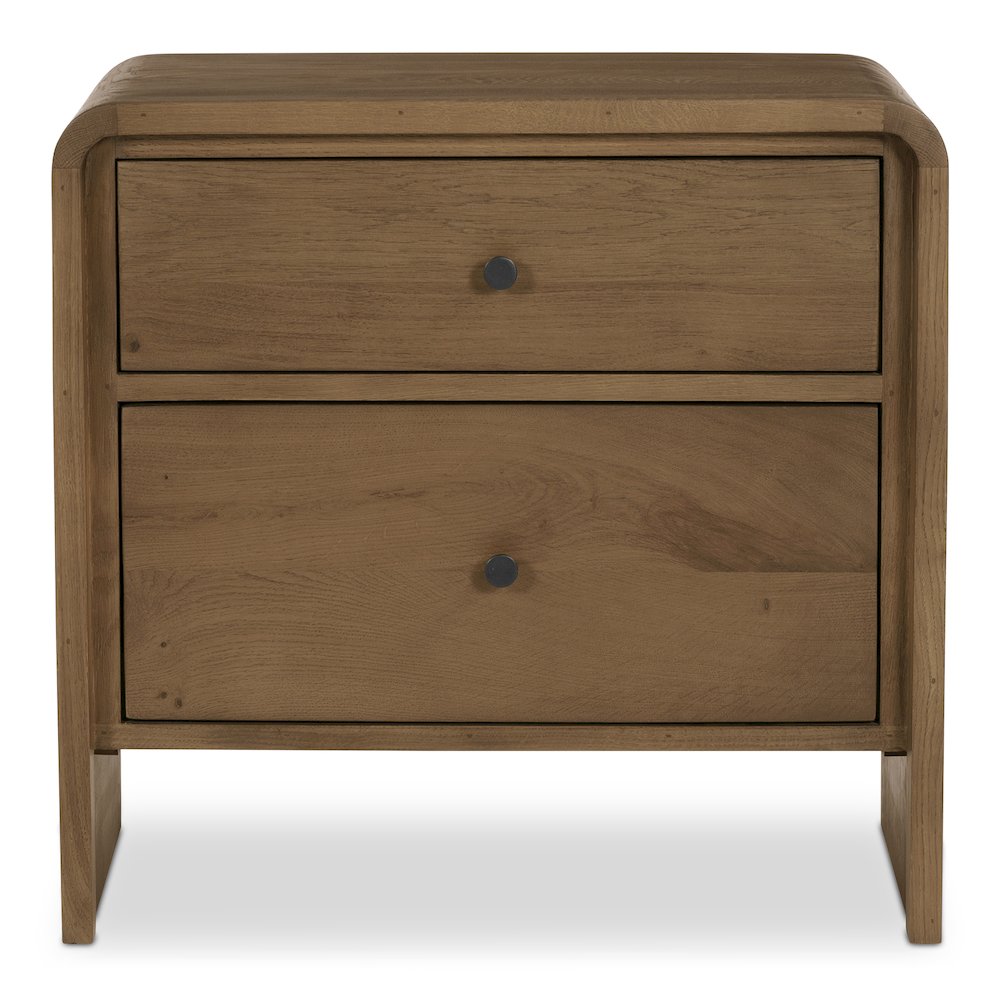 Riley Nightstand Oak. Picture 1