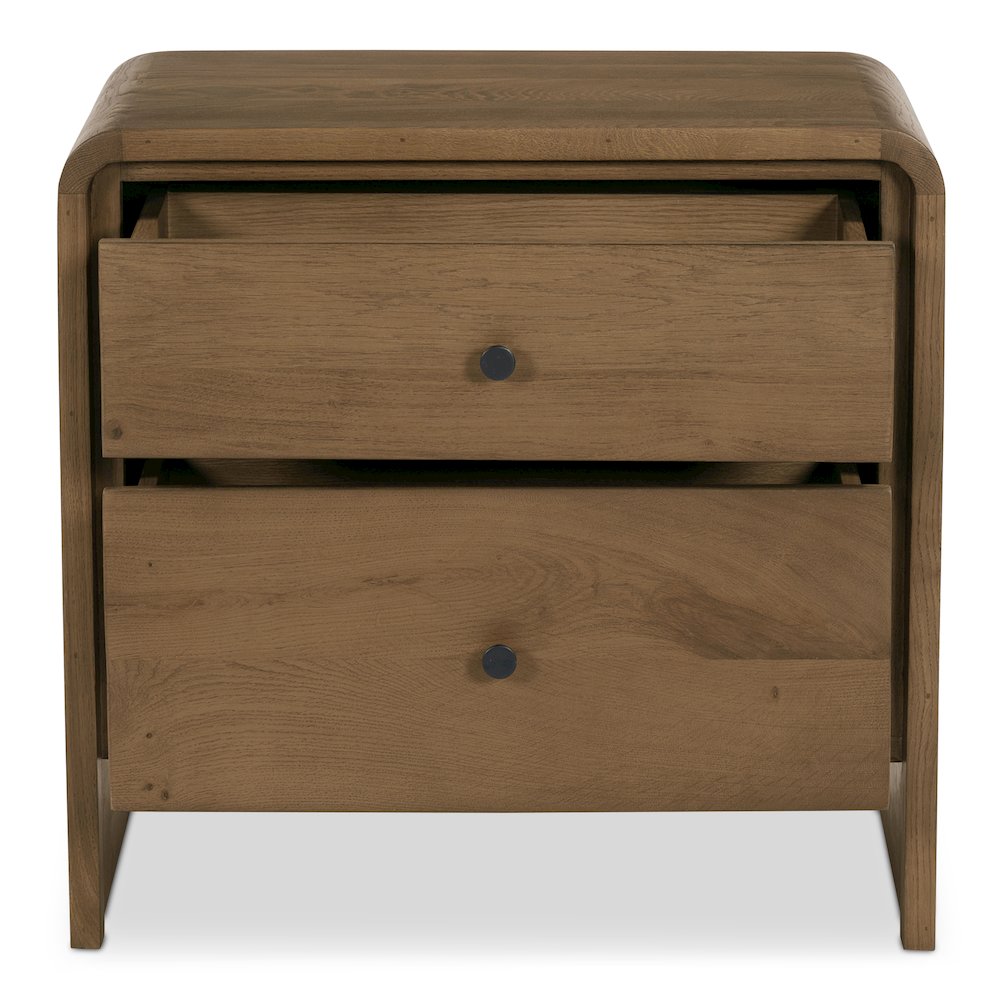 Riley Nightstand Oak. Picture 4