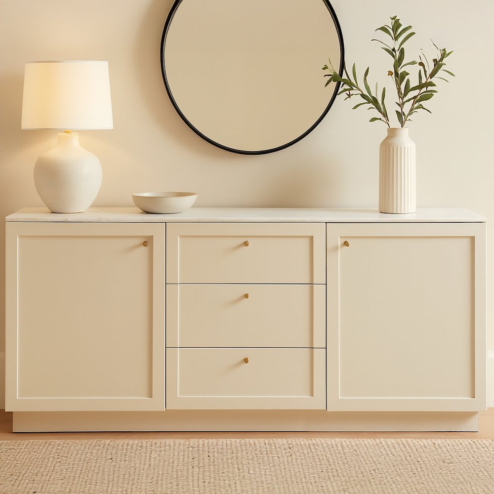 Nadine Sideboard Cream. Picture 2