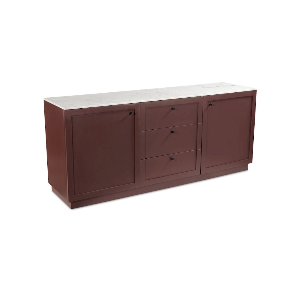 Nadine Sideboard Deep Burgundy. Picture 3