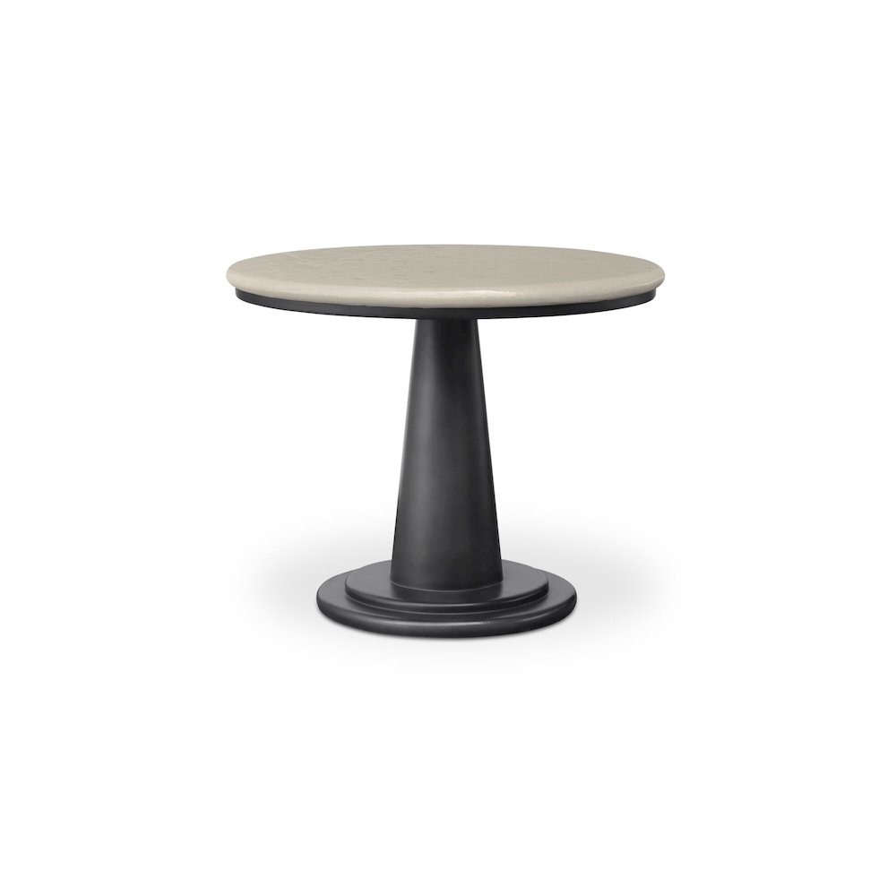 Esme Outdoor Cafe Table Cream. Picture 1
