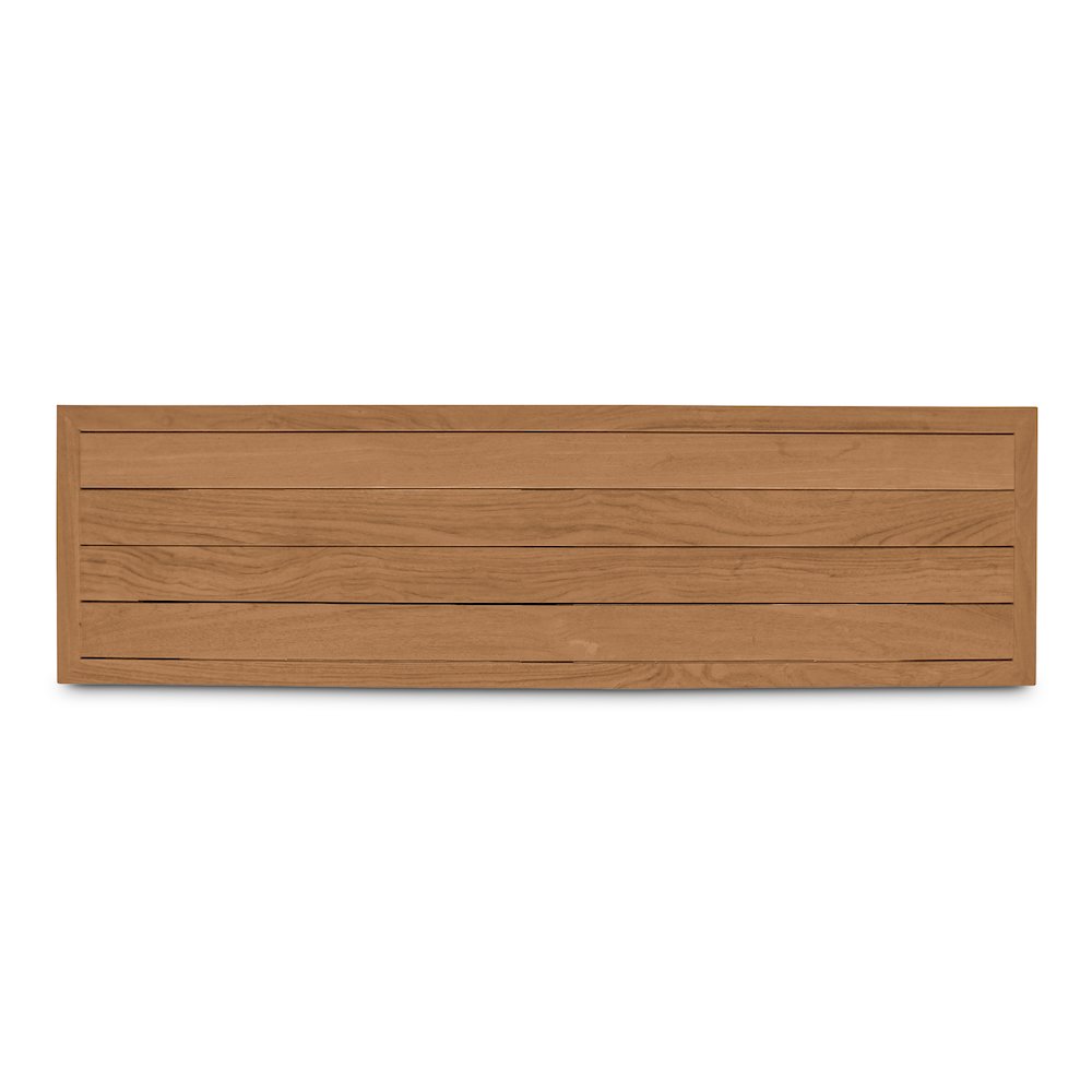 Marina Outdoor Dining Bench Natural. Picture 4