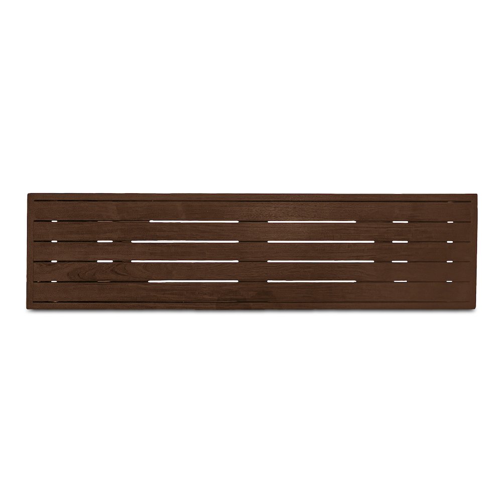 Esmond Outdoor Dining Bench Brown. Picture 6