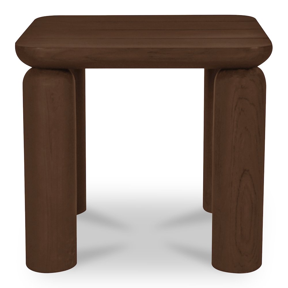 Barclay Outdoor Side Table Brown. Picture 1
