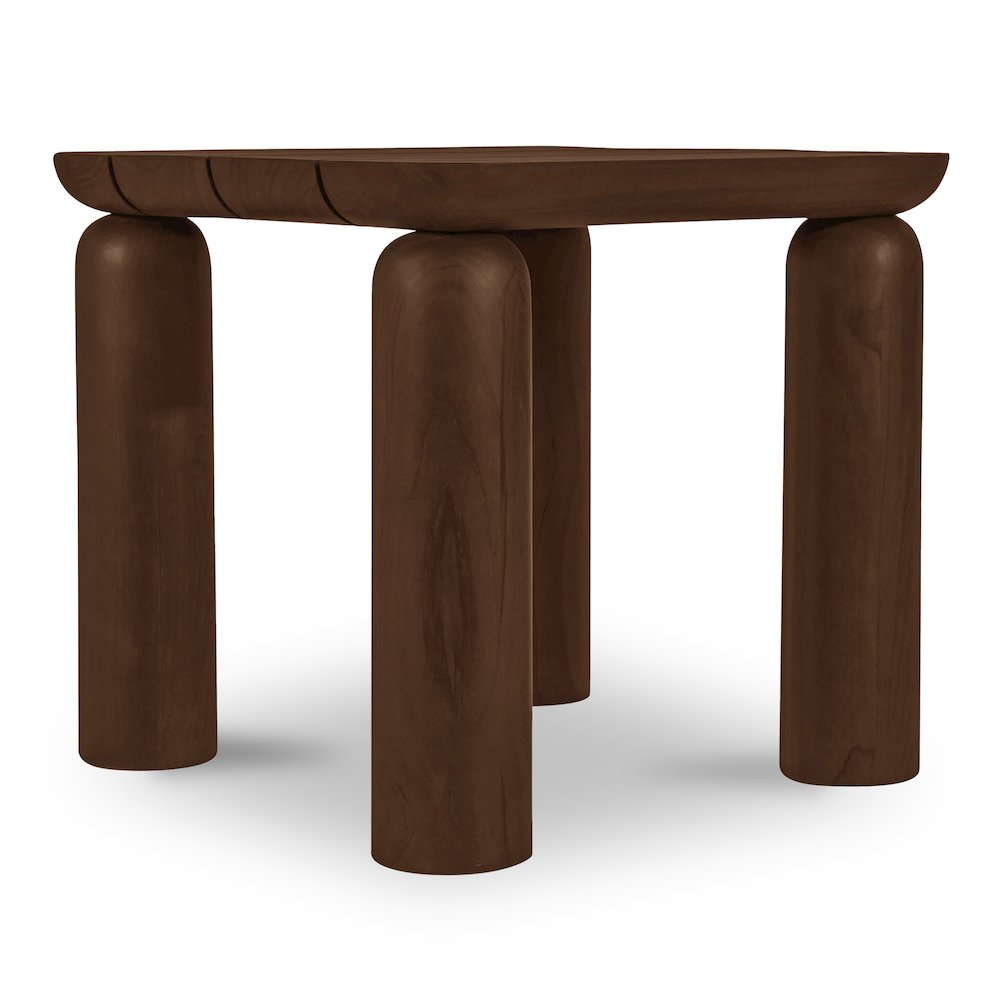 Barclay Outdoor Side Table Brown. Picture 2