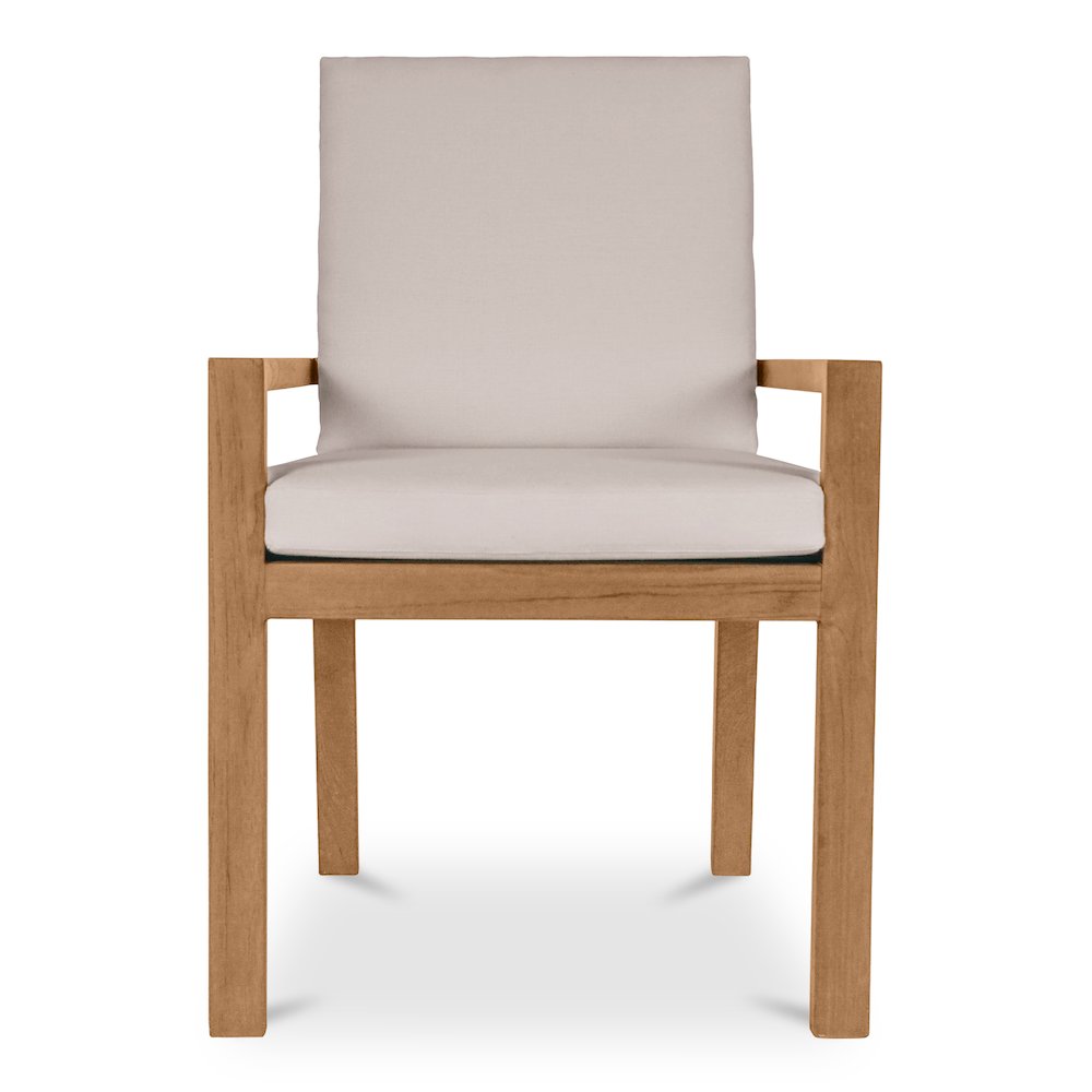 Mateo Outdoor Dining Chair White. Picture 1