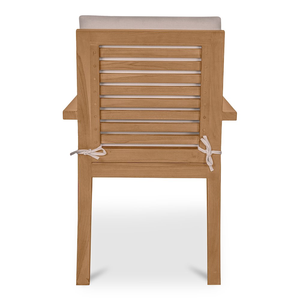 Mateo Outdoor Dining Chair White. Picture 4
