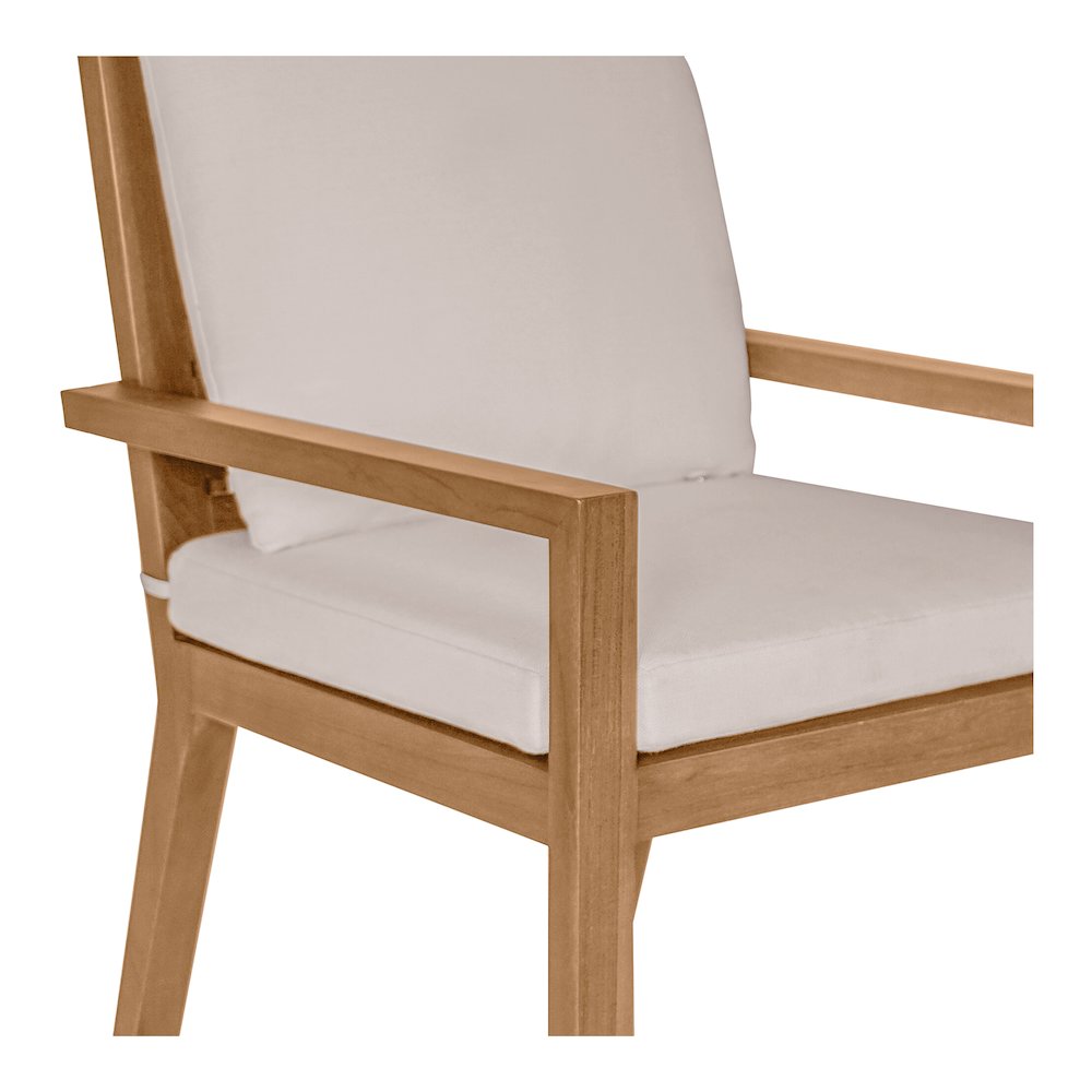 Mateo Outdoor Dining Chair White. Picture 5
