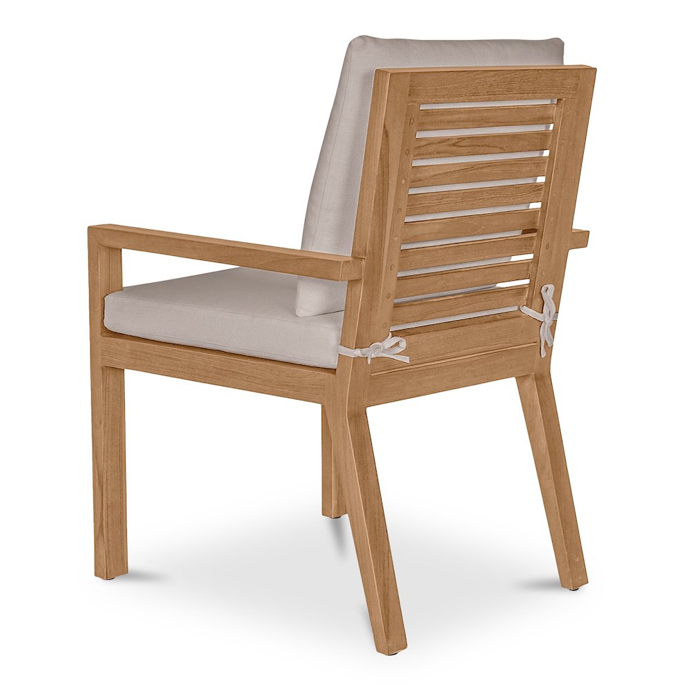 Mateo Outdoor Dining Chair White. Picture 2