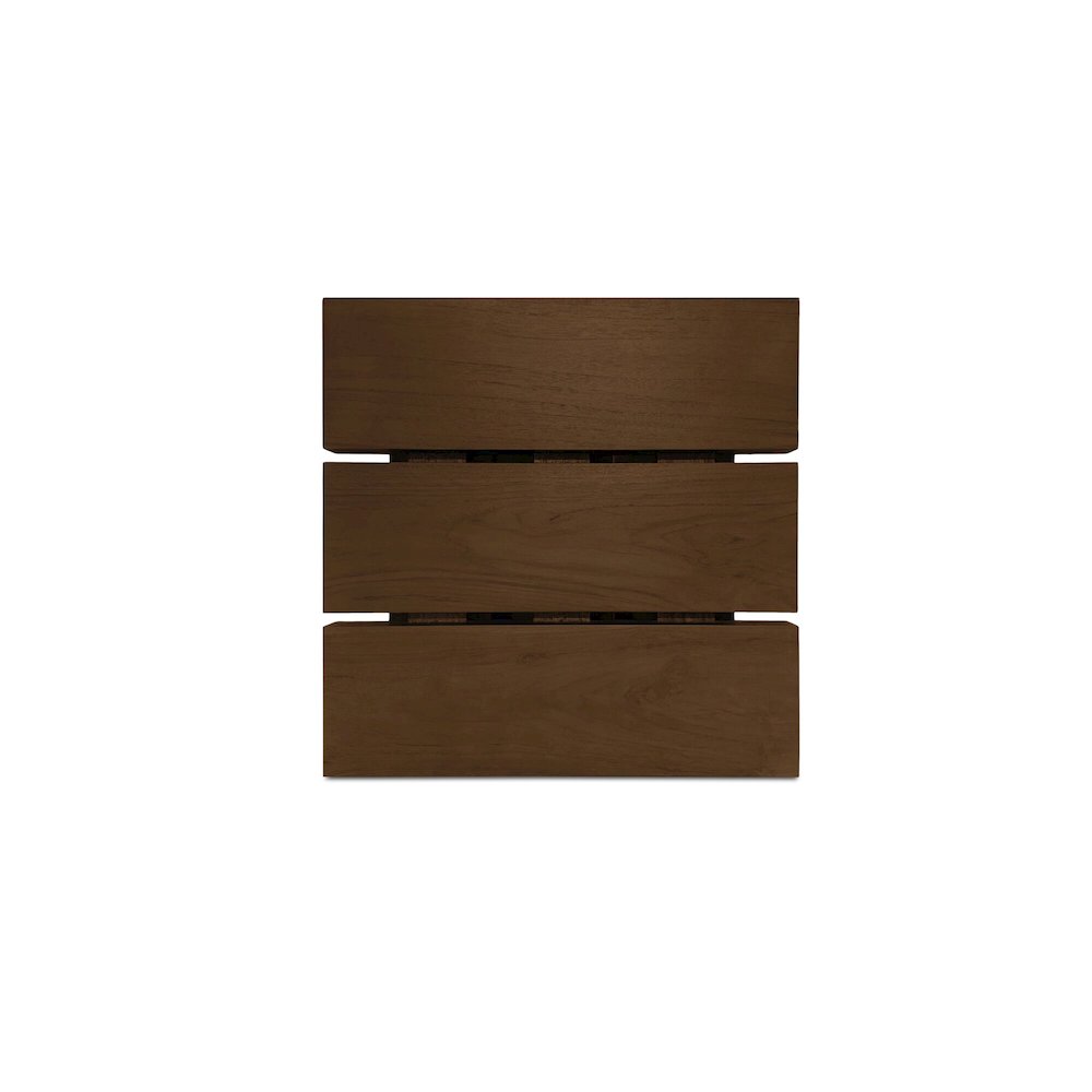 Denby Outdoor Side Table Brown. Picture 3