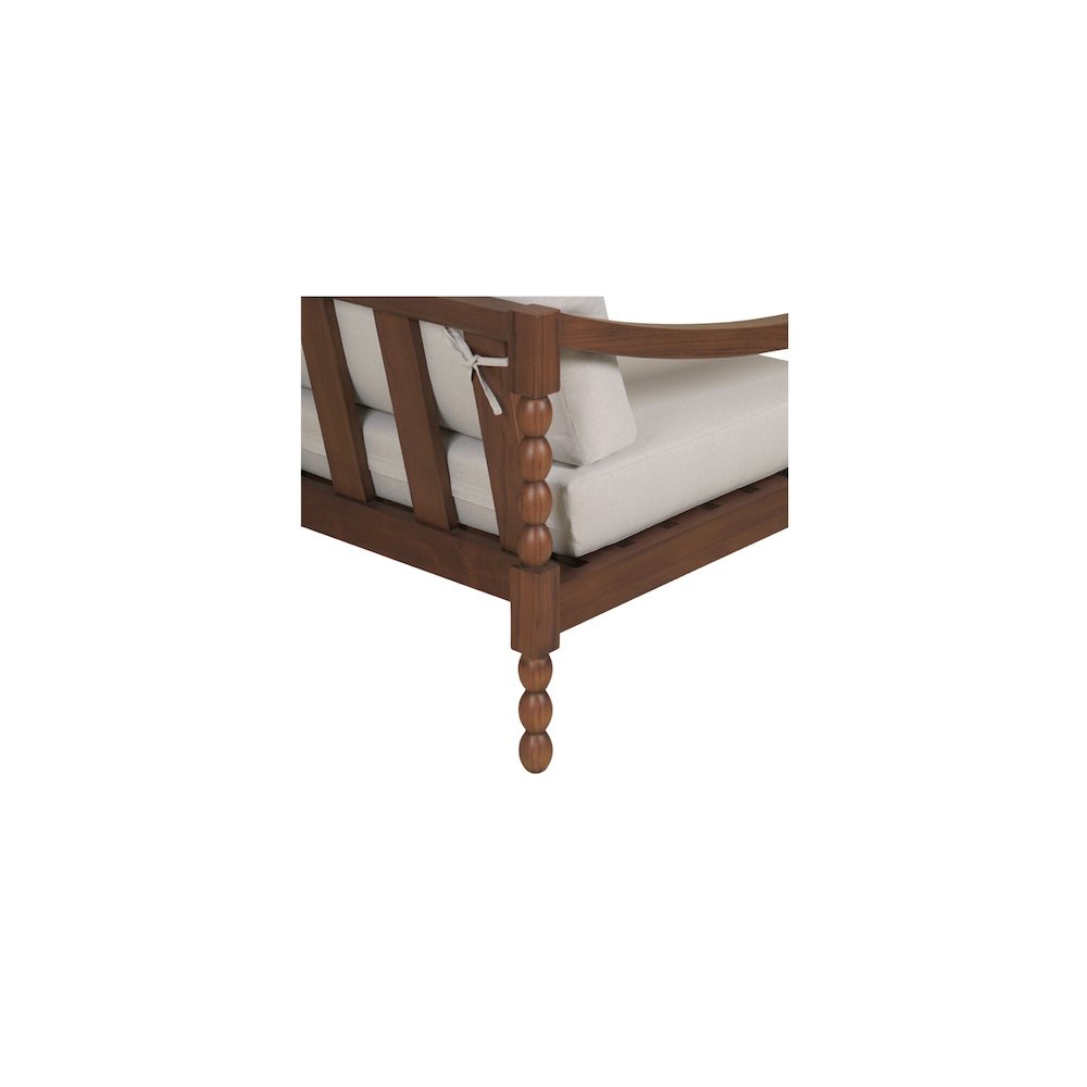 Delilah Outdoor Accent Chair Brown. Picture 5