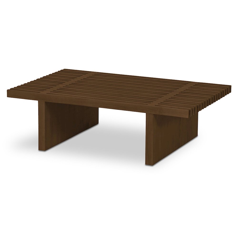 Fletcher Outdoor Coffee Table Brown. Picture 2