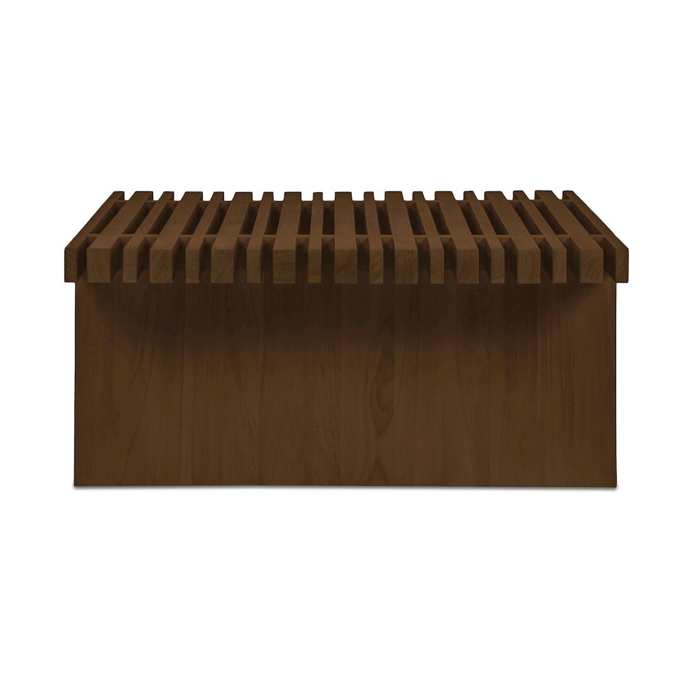 Fletcher Outdoor Coffee Table Brown. Picture 3