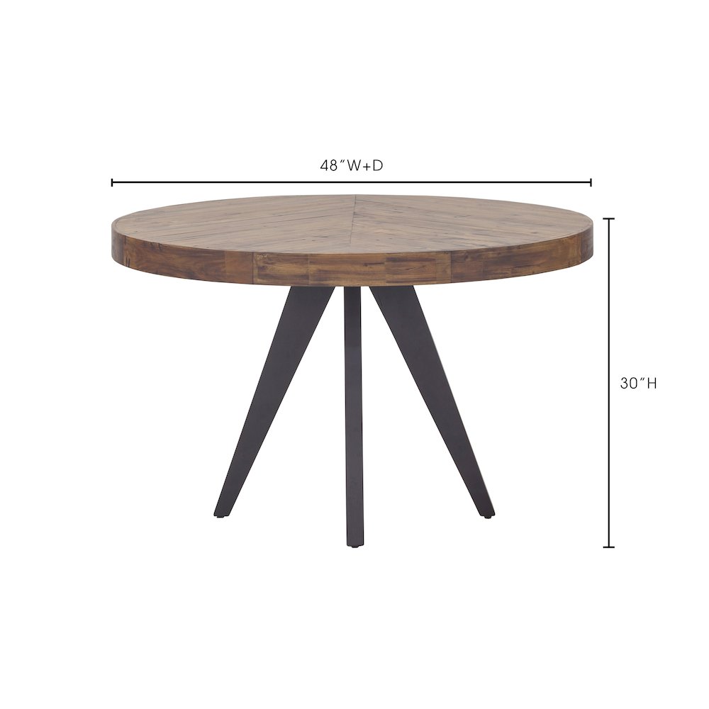 Parq Round Dining Table Amber. Picture 17