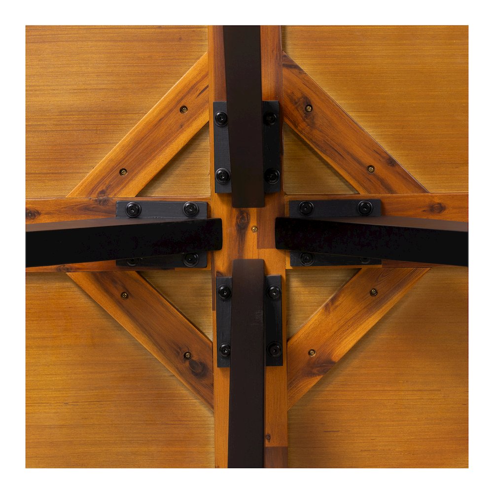 Parq Oval Dining Table Amber. Picture 6