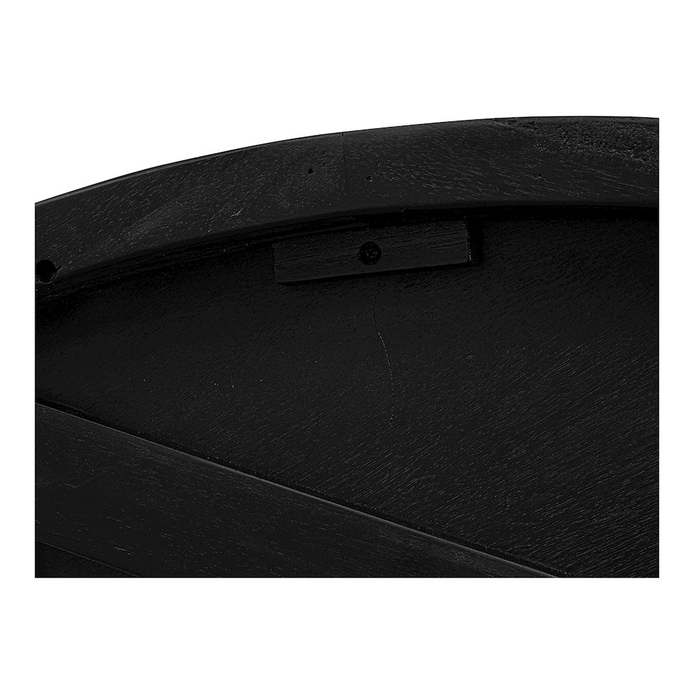 Parq 60 Inch Round Dining Table Black. Picture 8