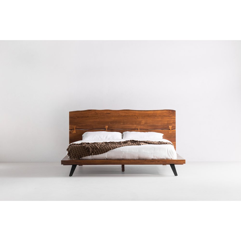 Madagascar Platform Bed Queen. Picture 12