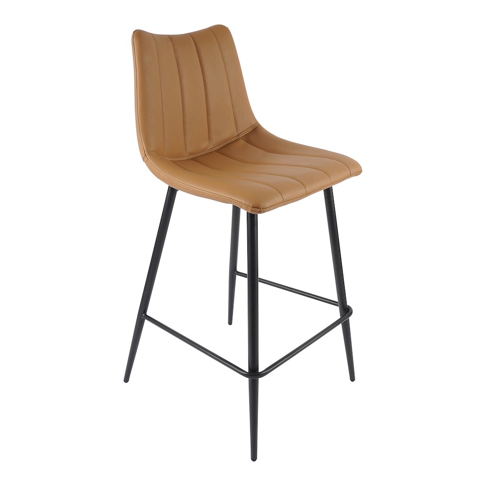 Alibi Counter Stool Tan - Set Of Two. Picture 5