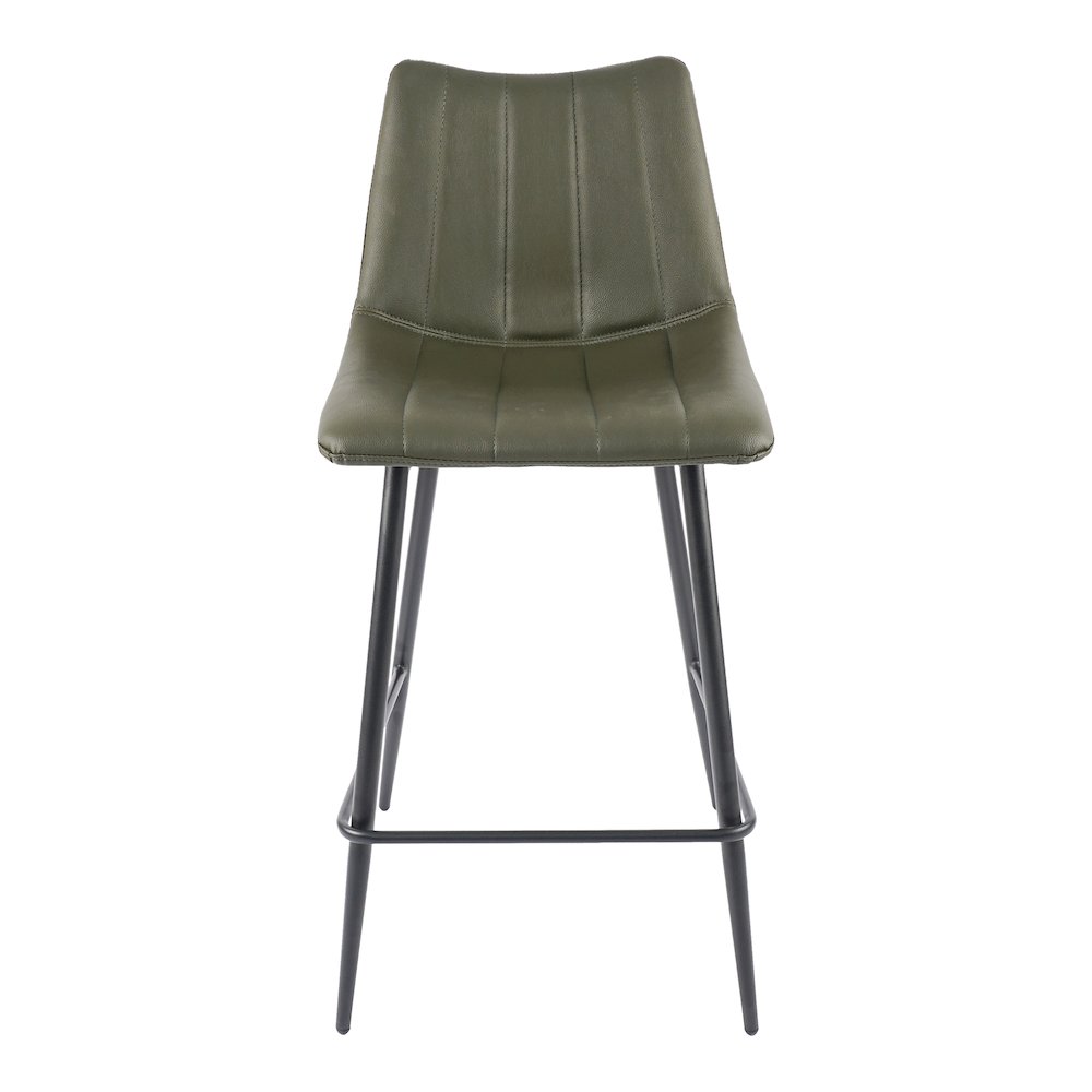 Alibi Counter Stool Dark Green - Set Of Two. Picture 4