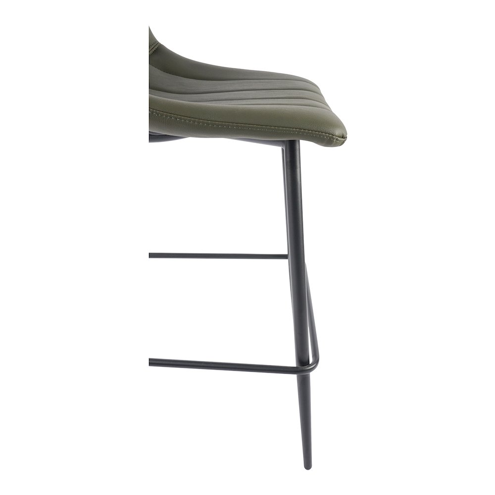 Alibi Counter Stool Dark Green - Set Of Two. Picture 9