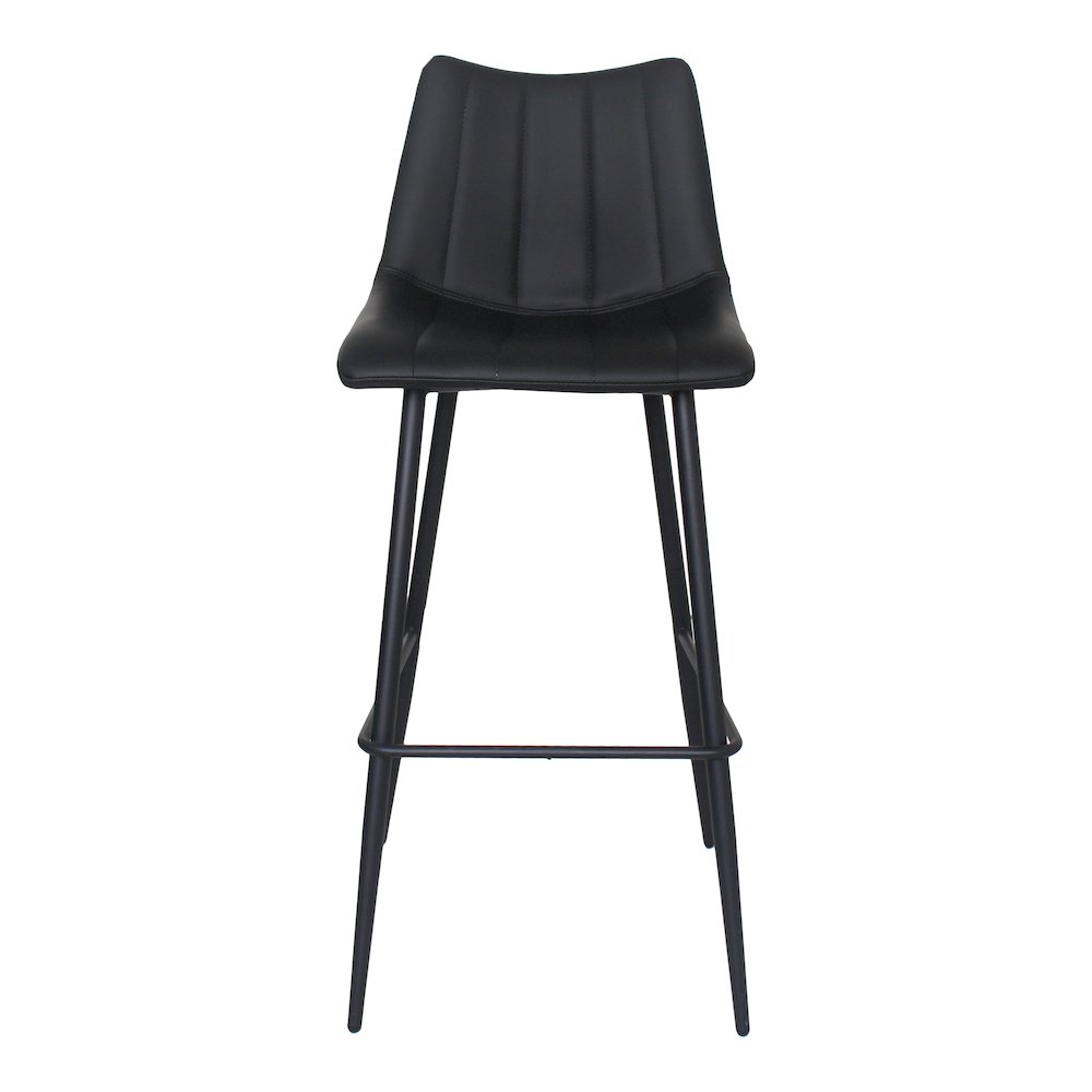 Alibi Bar Stool Matte Black - Set Of Two. Picture 3