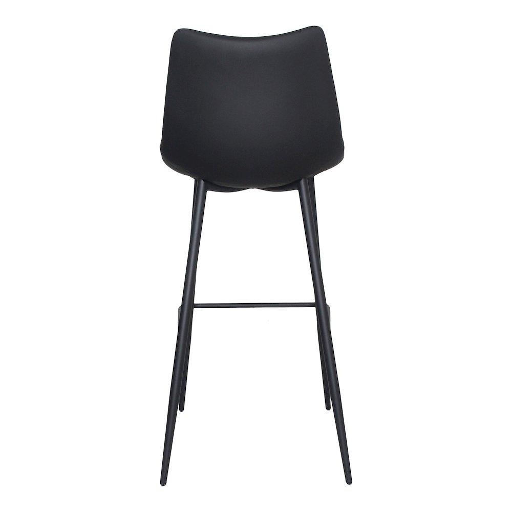 Alibi Bar Stool Matte Black - Set Of Two. Picture 5