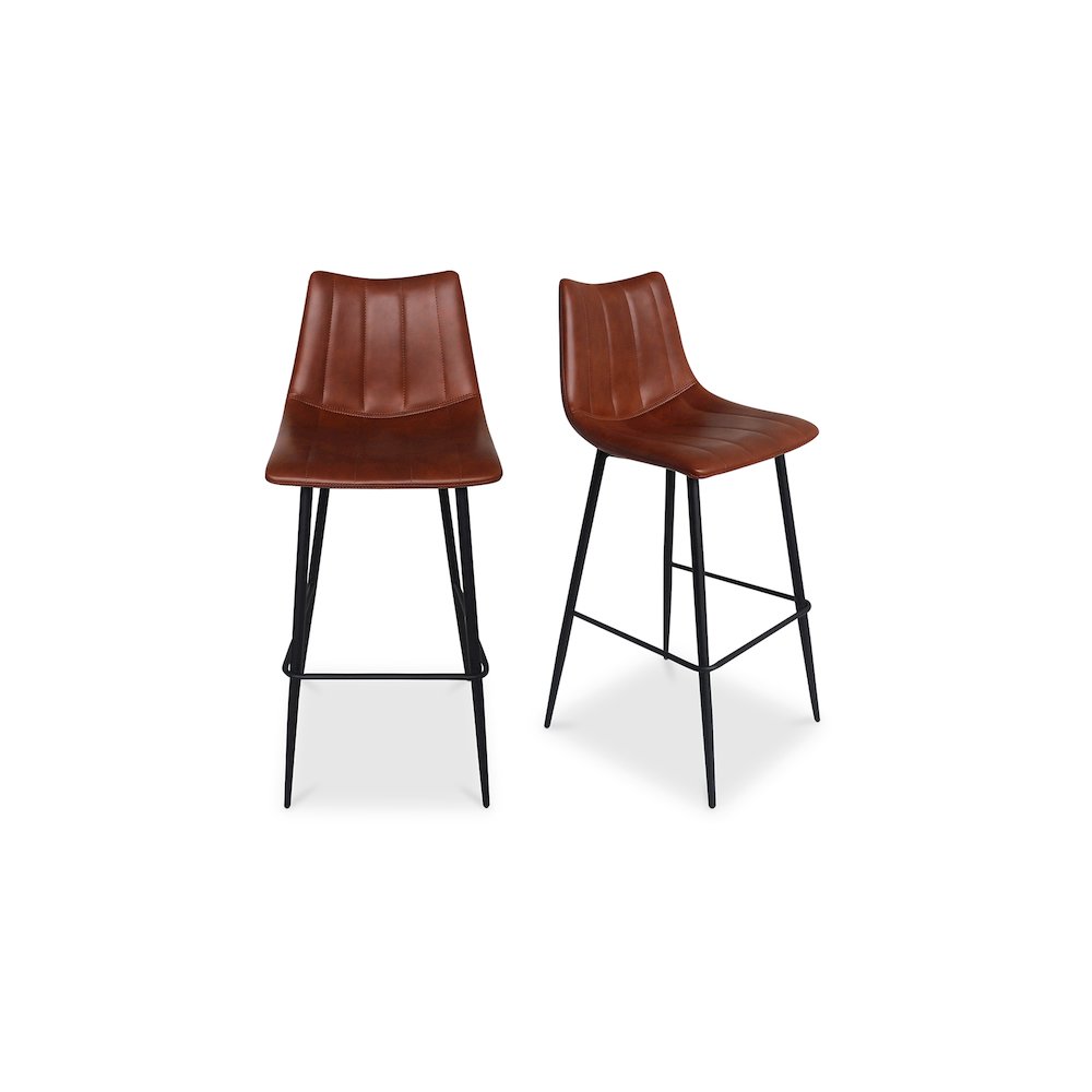 Alibi Bar Stool Brown - Set Of Two. Picture 2