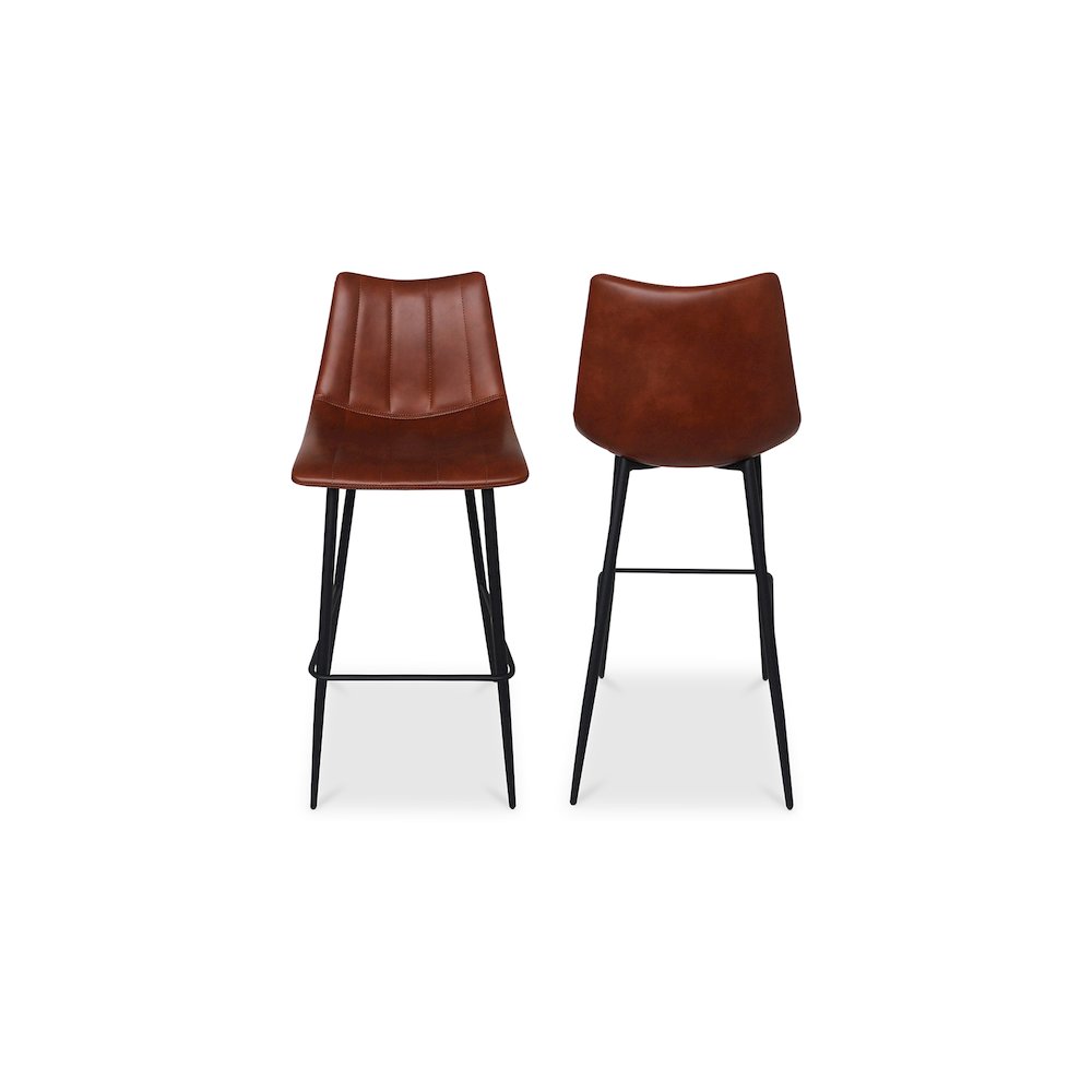 Alibi Bar Stool Brown - Set Of Two. Picture 3