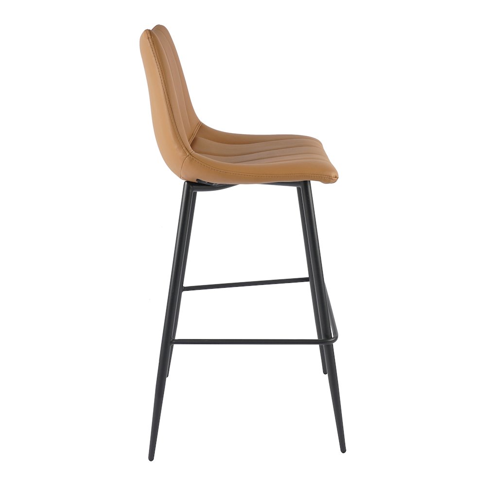 Alibi Bar Stool Tan - Set Of Two. Picture 5