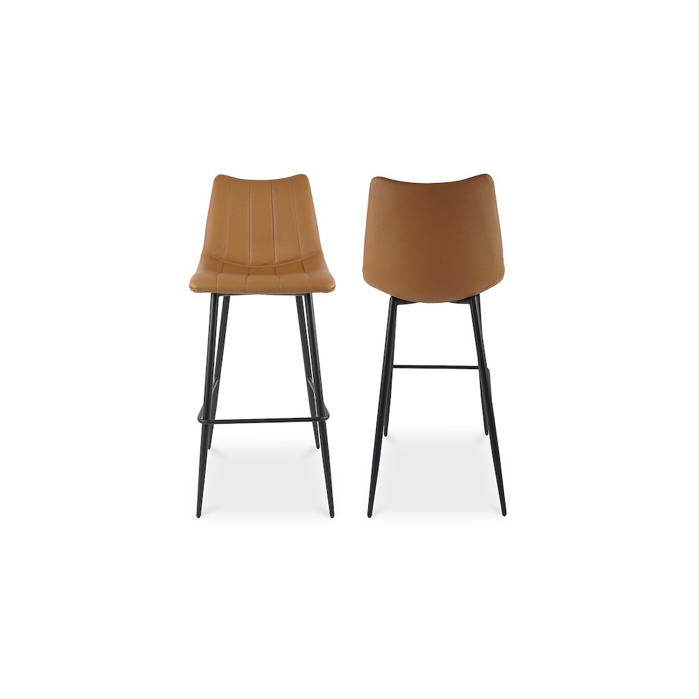 Alibi Bar Stool Tan - Set Of Two. Picture 2
