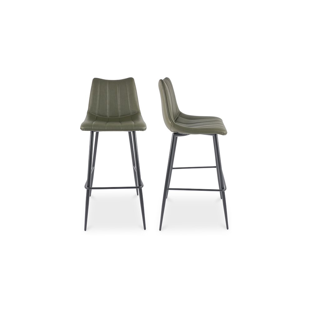 Alibi Barstool Dark Green - Set Of Two. Picture 1